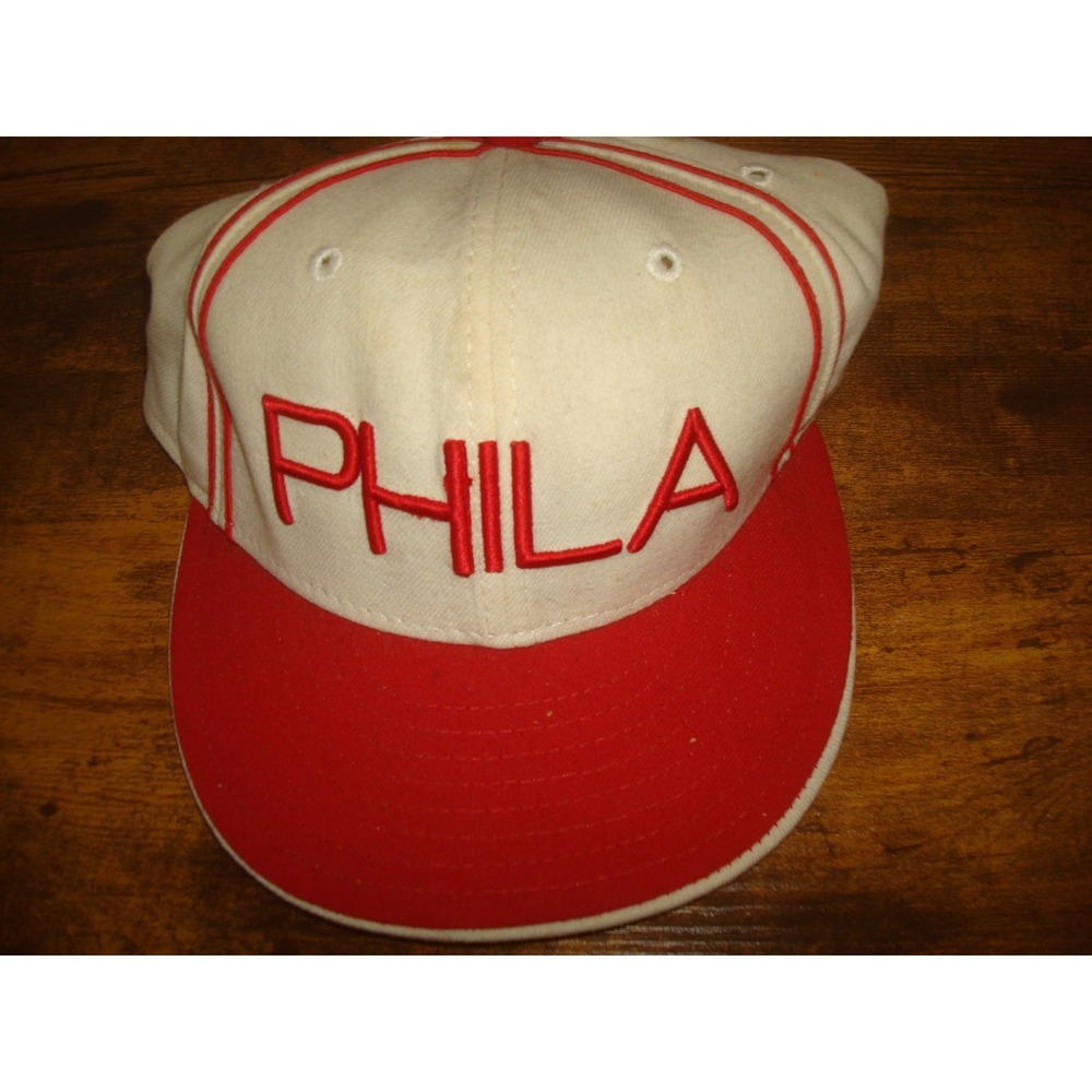 PHILA PHILADEPHIA 76ERS FITTED NEW ERA   HAT CAP VINTAGE DEADSTOCK H4